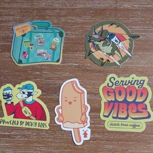 Dutch Bros Coffee Sticker Set